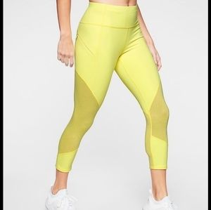 Athleta mesh contender capri